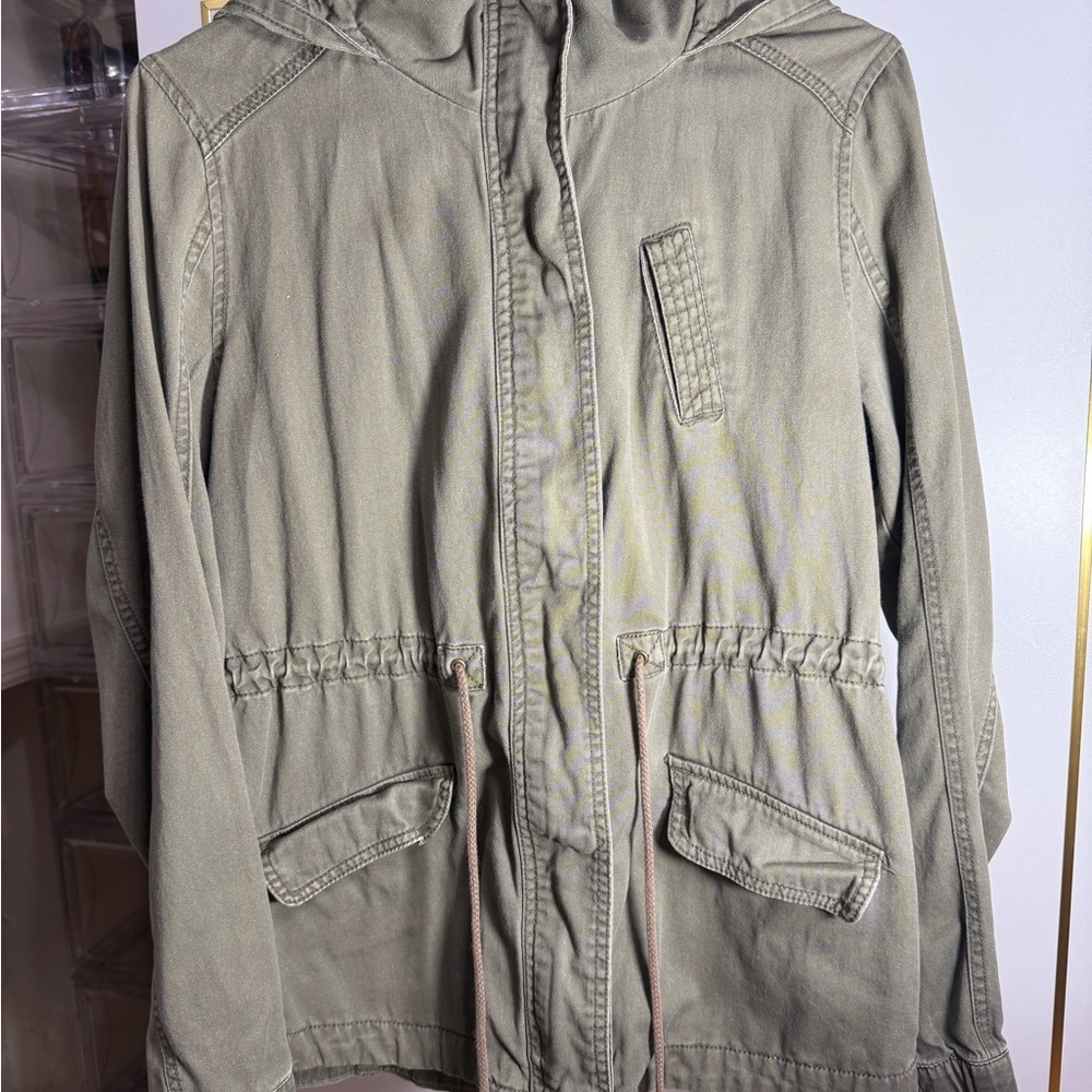 My Bajee Collection by Be Cool Green Utility Jacket #0069 - Picture 2 of 9